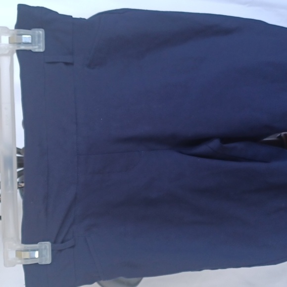 Rekucci women’s Navy Skinny slacks, stretchy, high waist - Picture 2 of 7